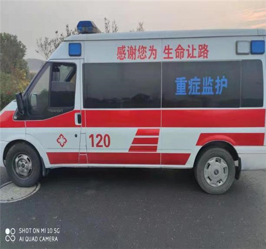 东营救护车出租服务案例3